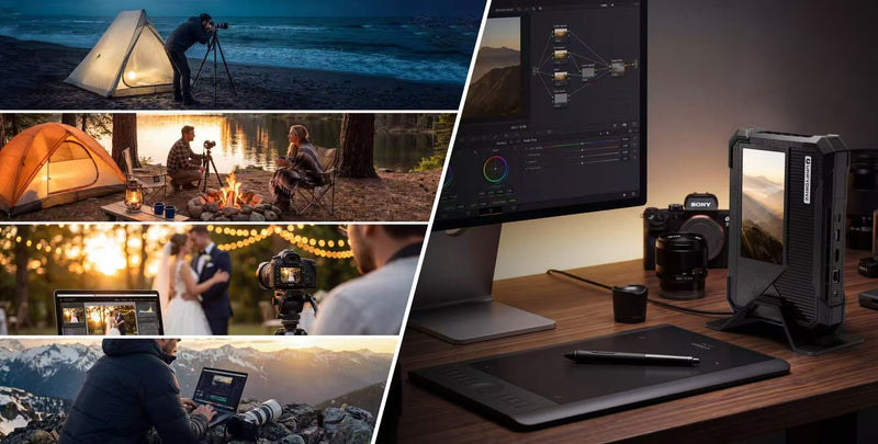 The Mobile NAS Workflow: How Portable UP6 Turns Field Data Into a Ready-to-Edit Workspace