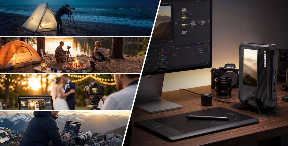 The Mobile NAS Workflow: How Portable UP6 Turns Field Data Into a Ready-to-Edit Workspace