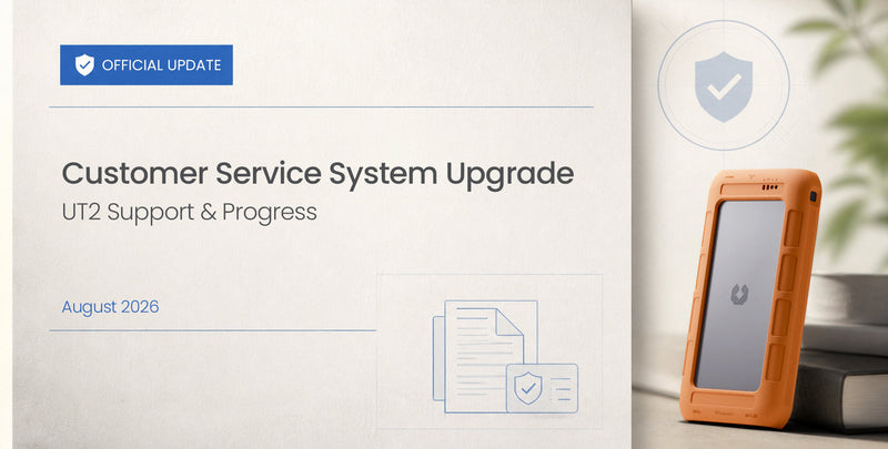 Customer Service System Upgrade — An Update for Our UnifyDrive Community